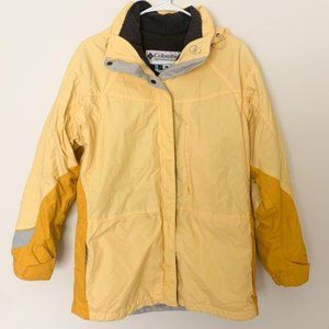 Columbia Yellow 2 in 1 Jacket